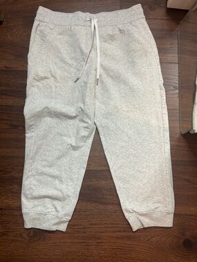 lululemon athletica Heather Gray Jogger Pants